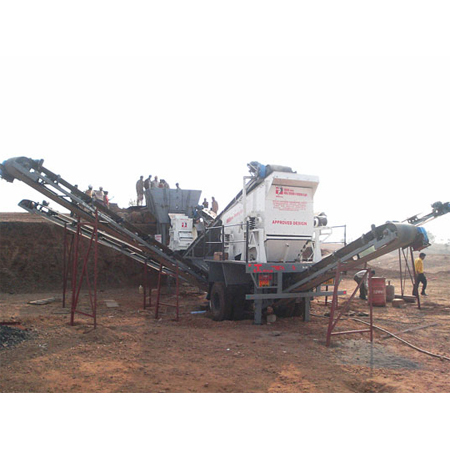 Portable Crushing Screening Unit