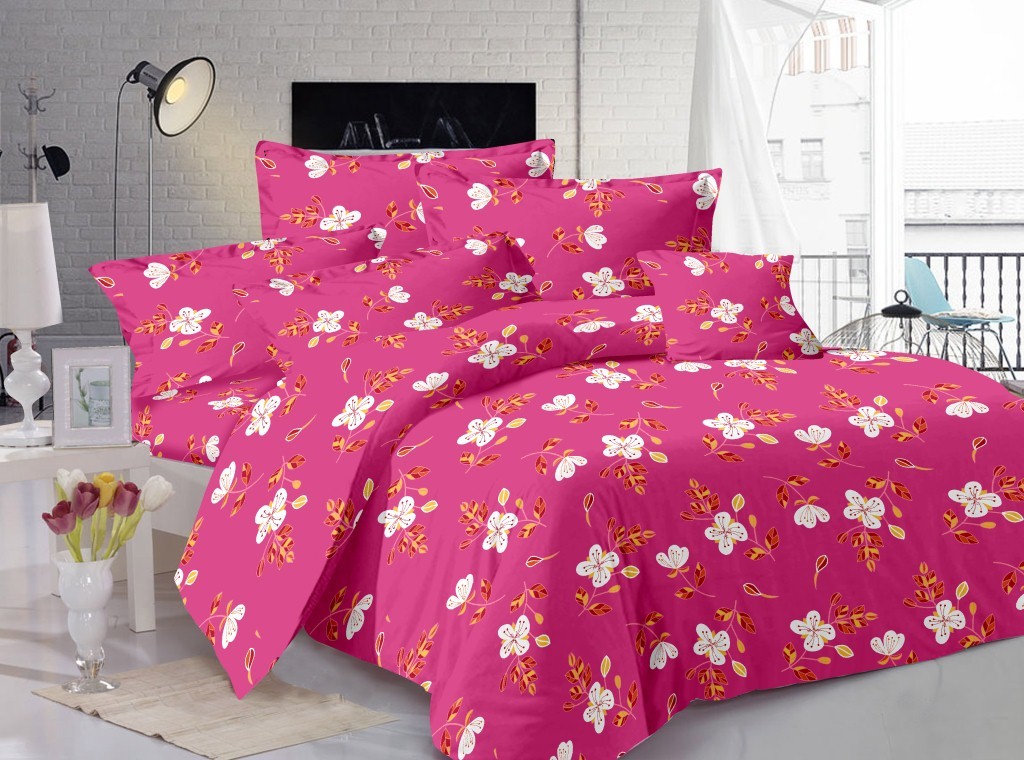 Washable Satin Stripes Plain Bed Sheets