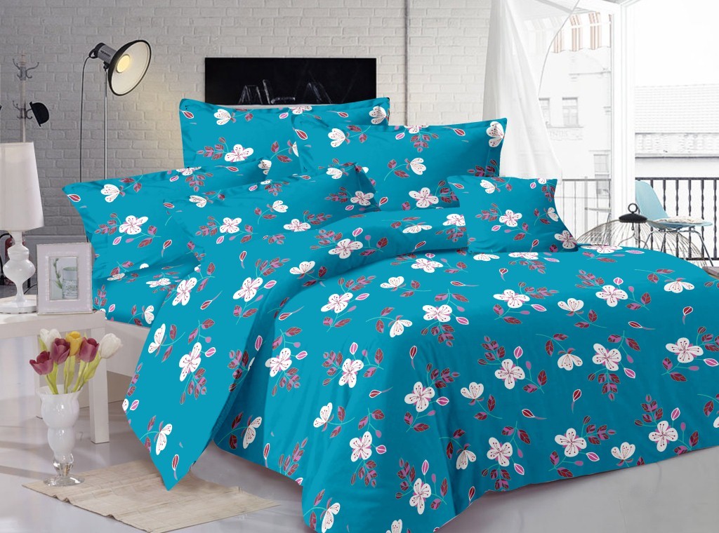 Washable Satin Stripes Plain Bed Sheets