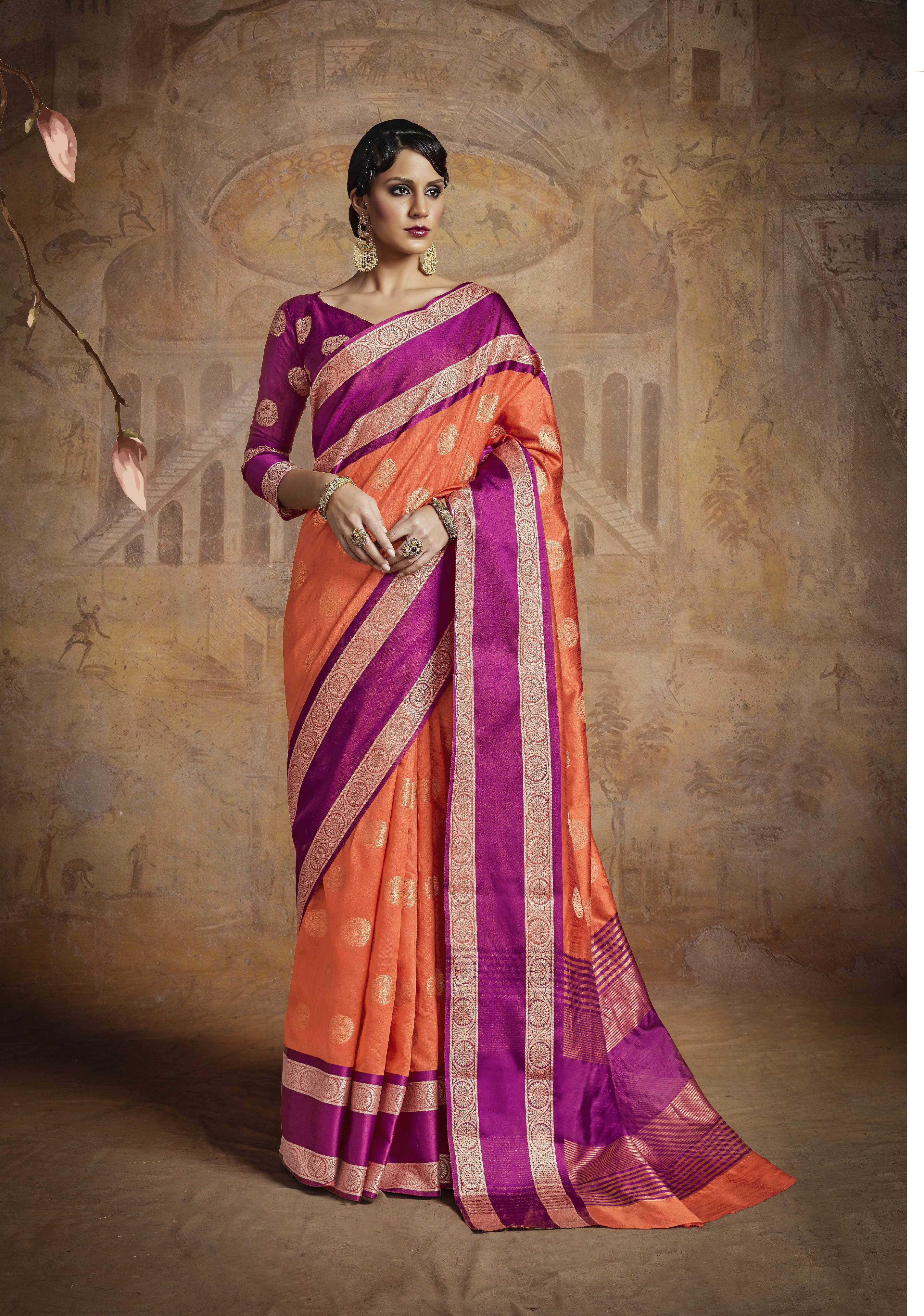 As Per Image Classic Silk Saree