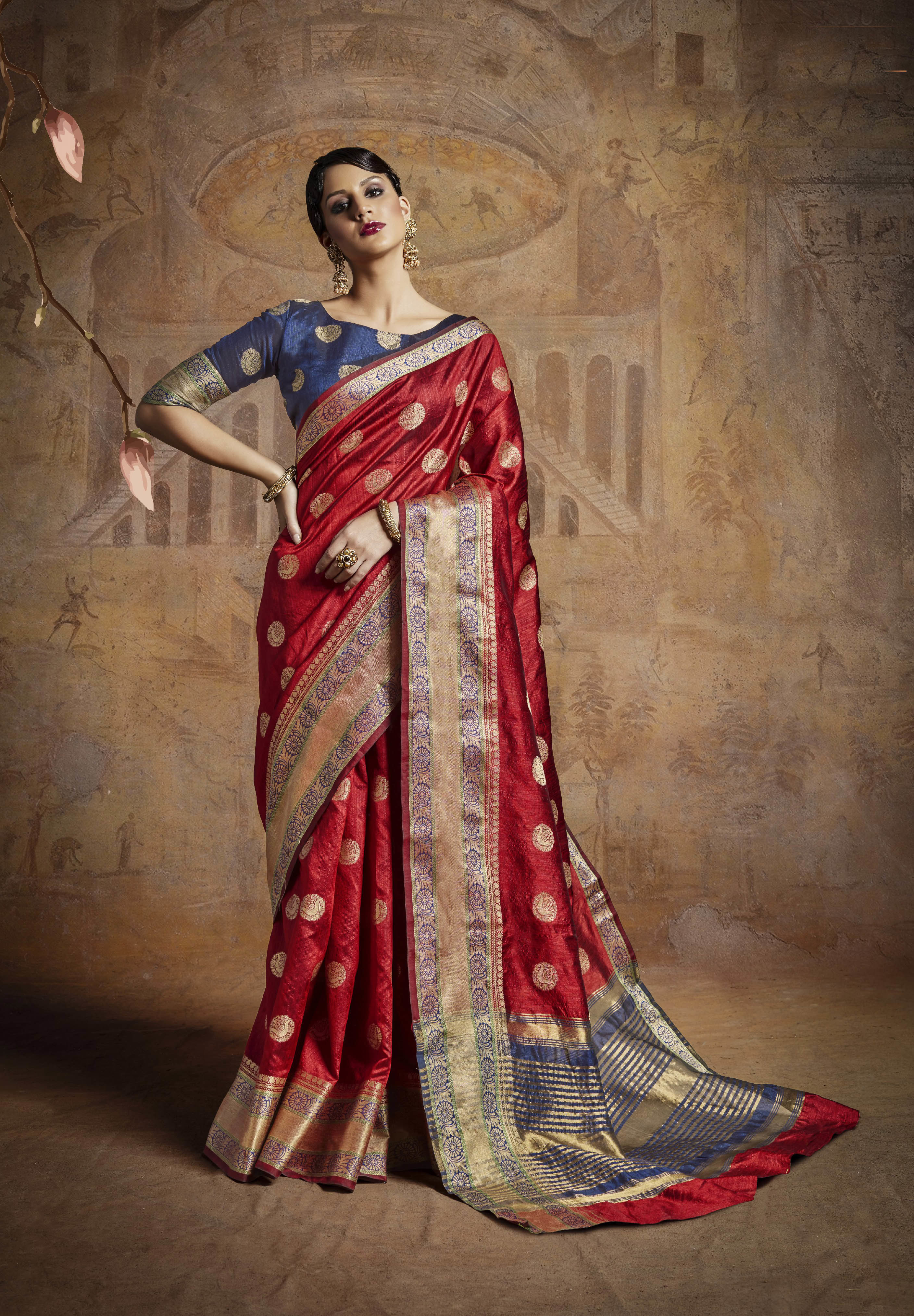 As Per Image Classic Silk Saree