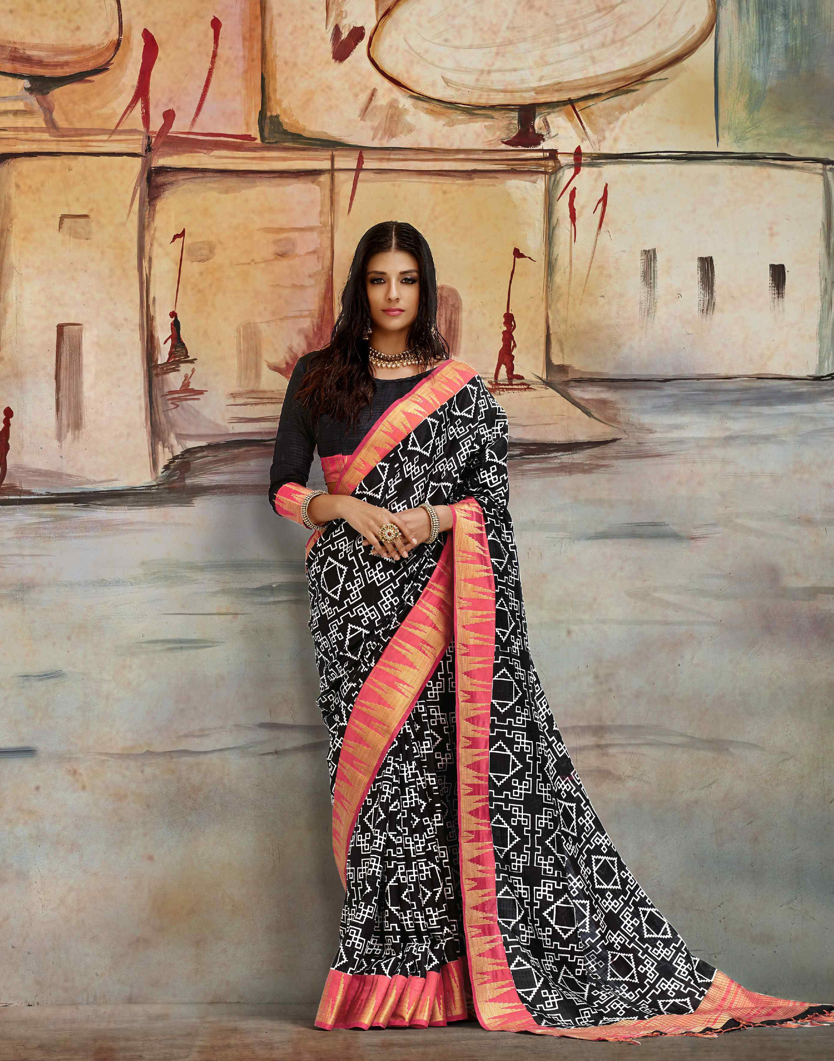 Kosa Silk Saree - Color: As Per Image