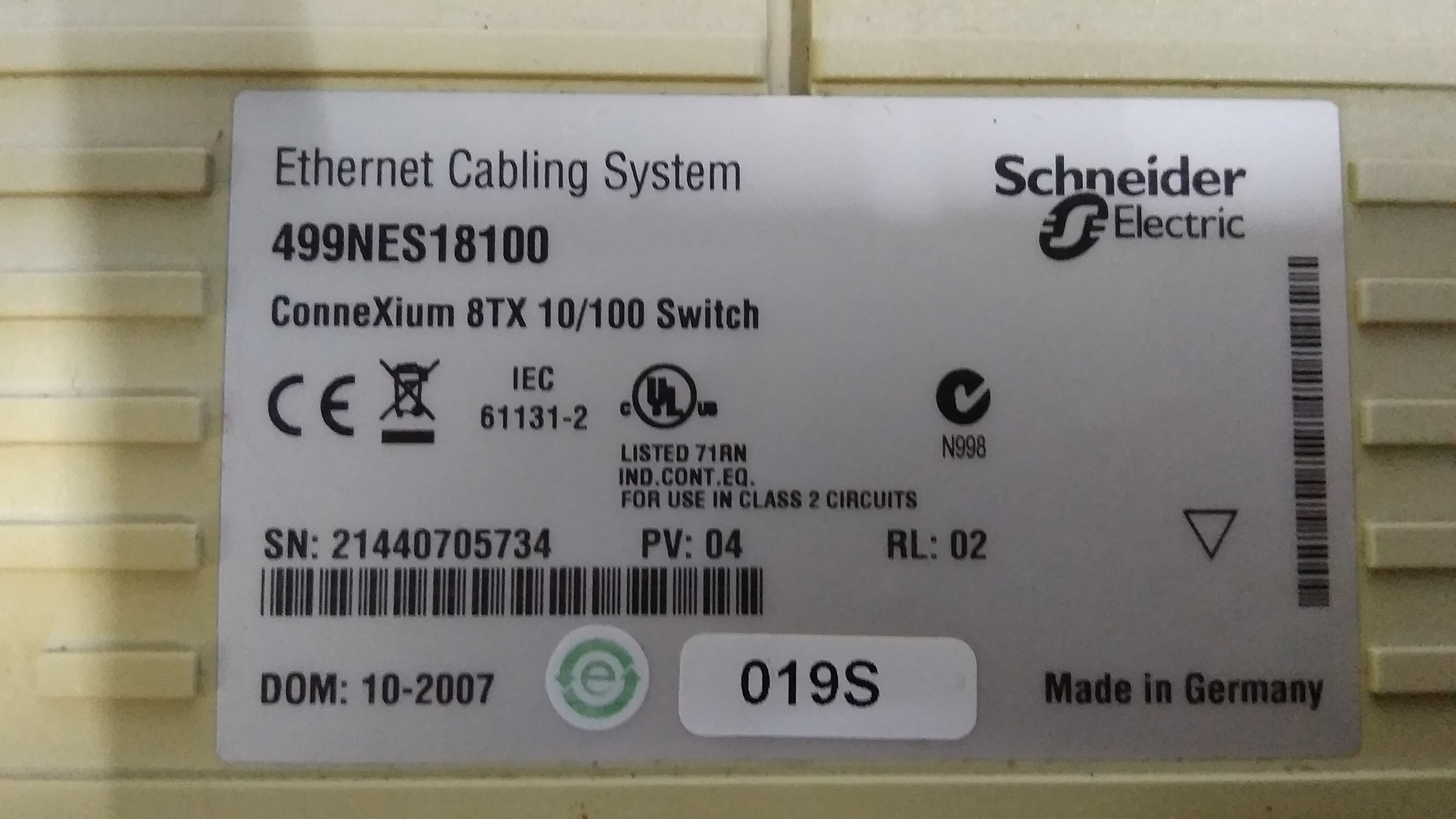 Etherne Cabling System