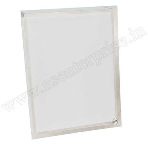 BL-05 Glass Frame - Material: Glass, Size: 180x130x10mm, Color: Transparent | Usage: Display Frame, Sleek Design for Modern Interiors