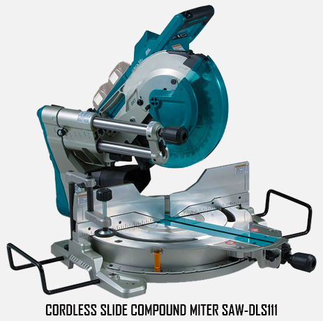 Sea Green Cordless Slide Compound Miter Saw-Dls111