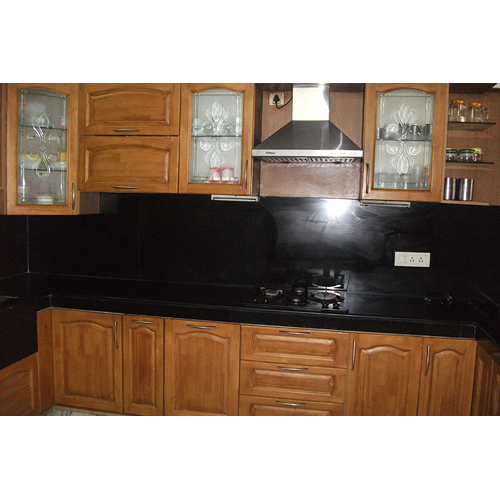 Self Executed Solid Wood Kitchen