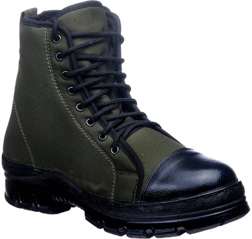 Green Top Army Boot