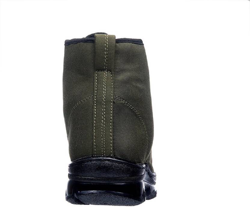 Green Top Army Boot