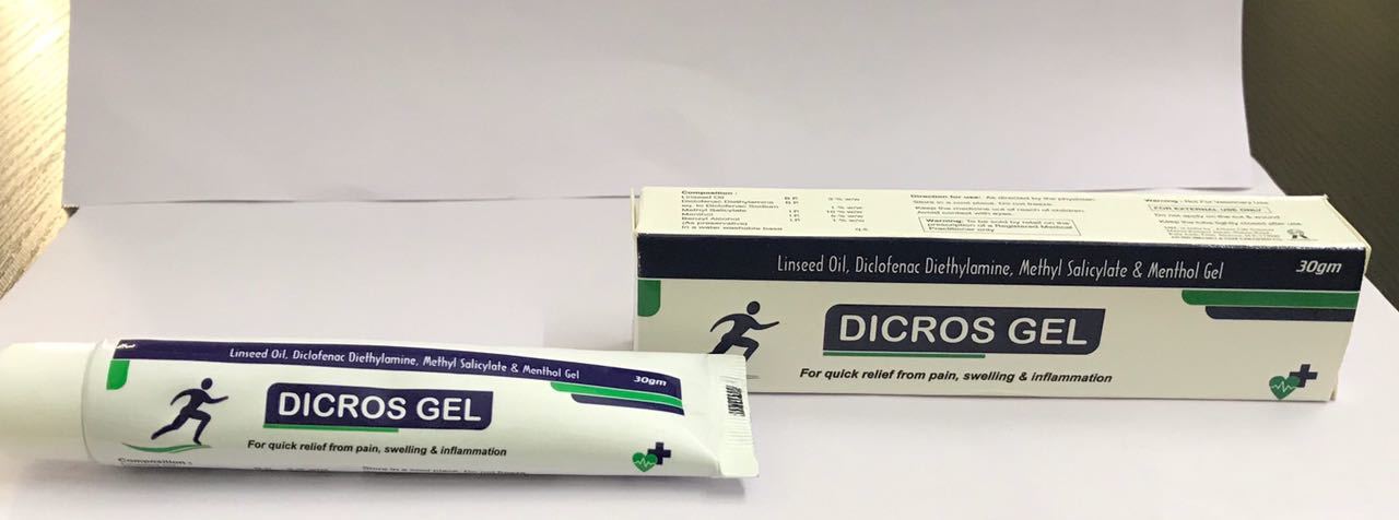 Diclofenac With Methyl Salicylate With Menthol With Linseed Oil 3% Store In Cool