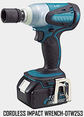 Sea Green Cordless Impact Wrench