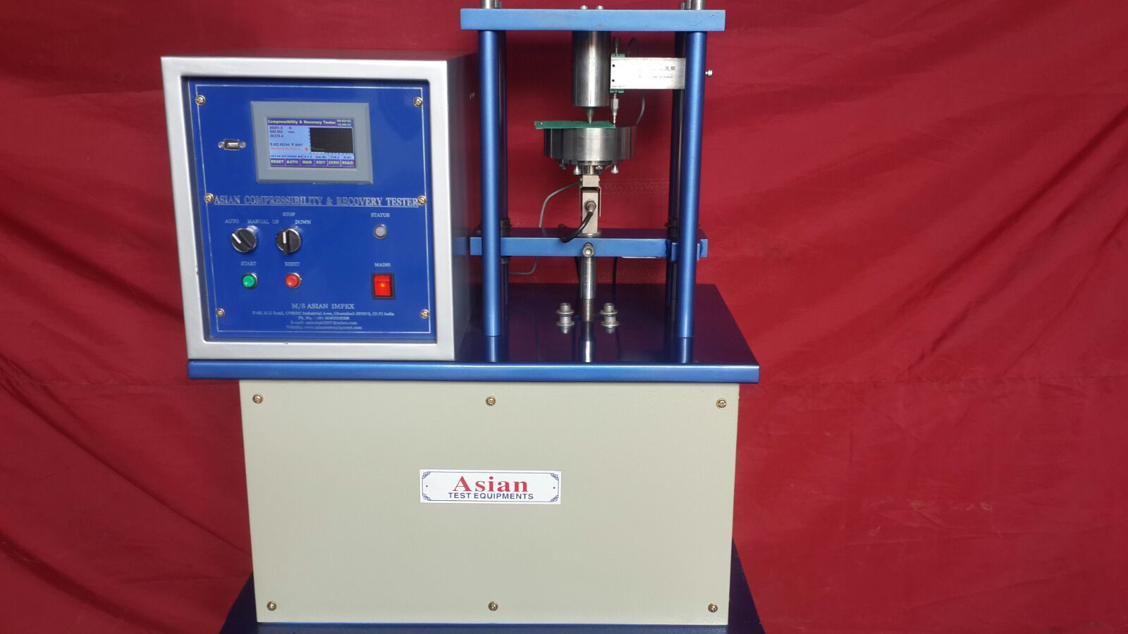 Compressibility Recovery Tester