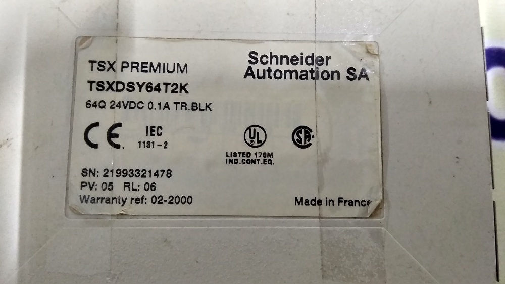 Schneider Module Tsxdsy64t2k