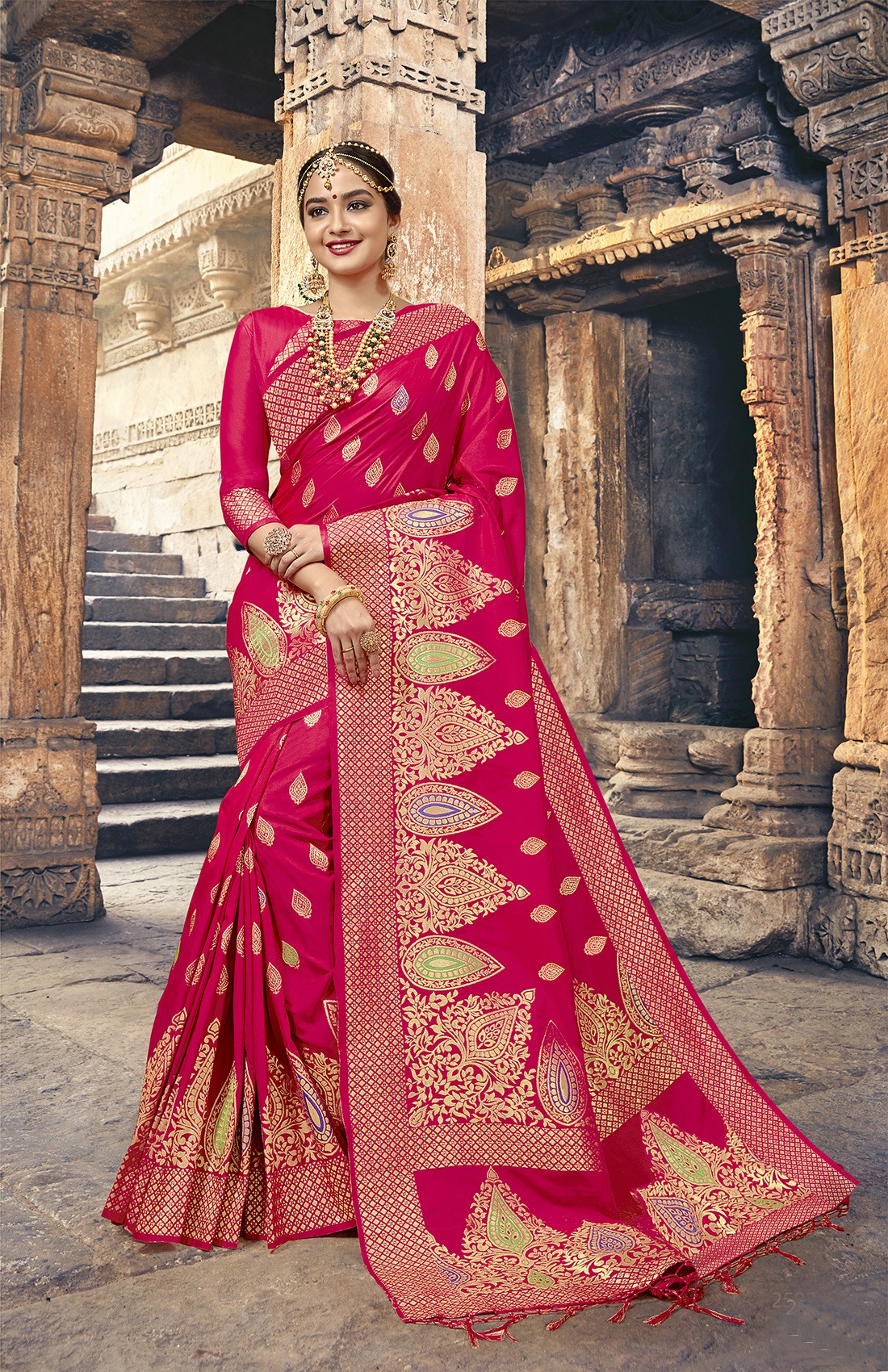 Exclusive Designer Silk Saree - Custom Size, Elegant Silk Blouse | Traditional Style, Vibrant Color Options