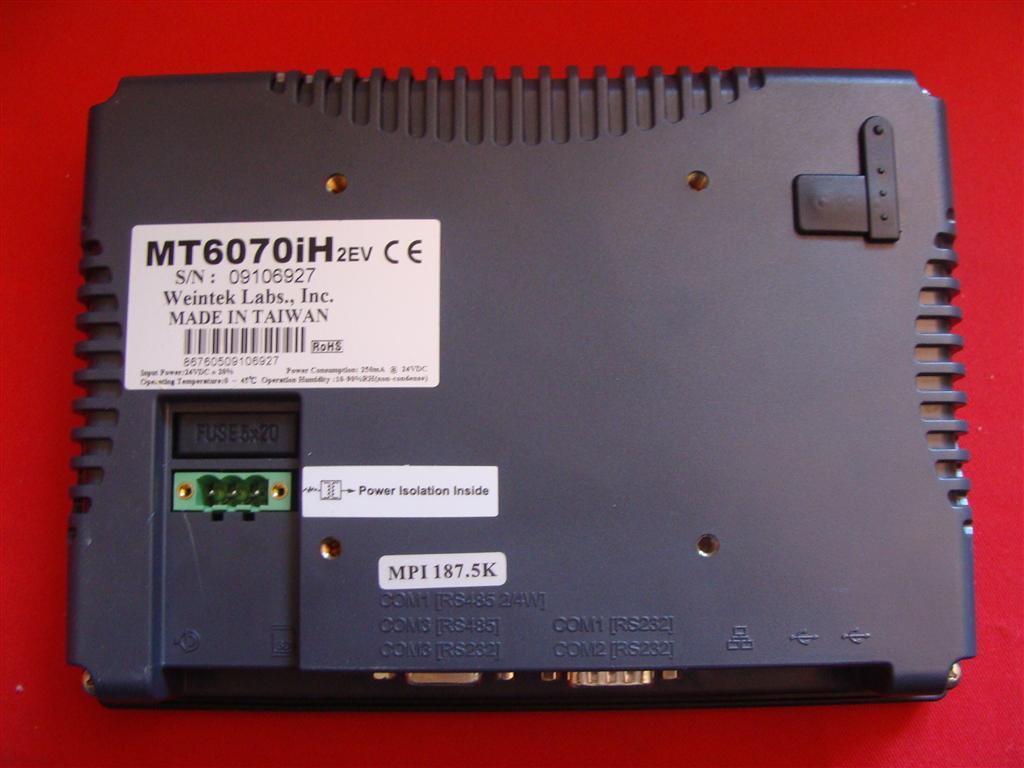 Fiber Weintek Mt6070ih
