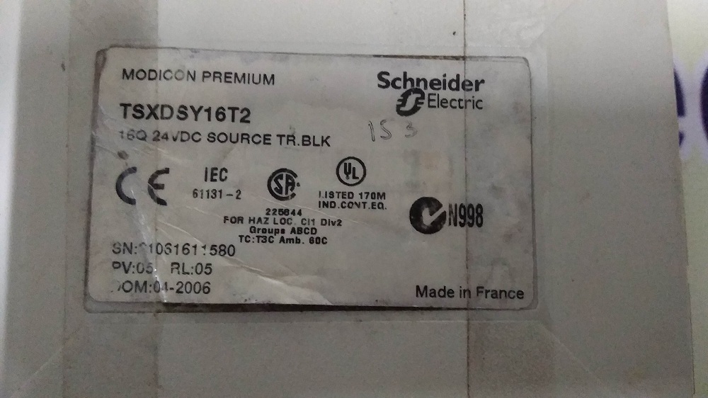 Schneider Module Tsxdsy16t2
