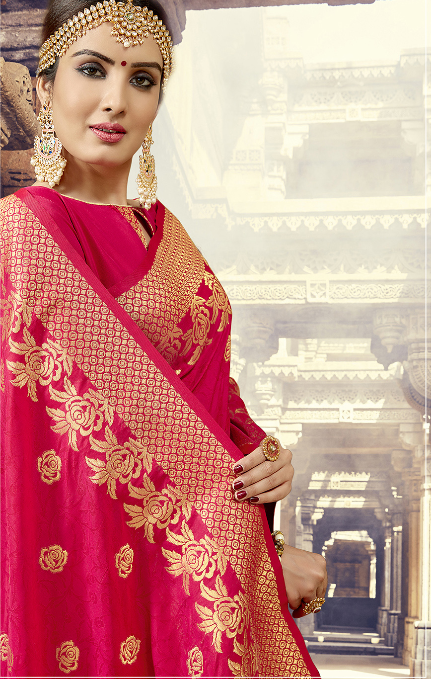 As Per Image Bridal Silk Saree