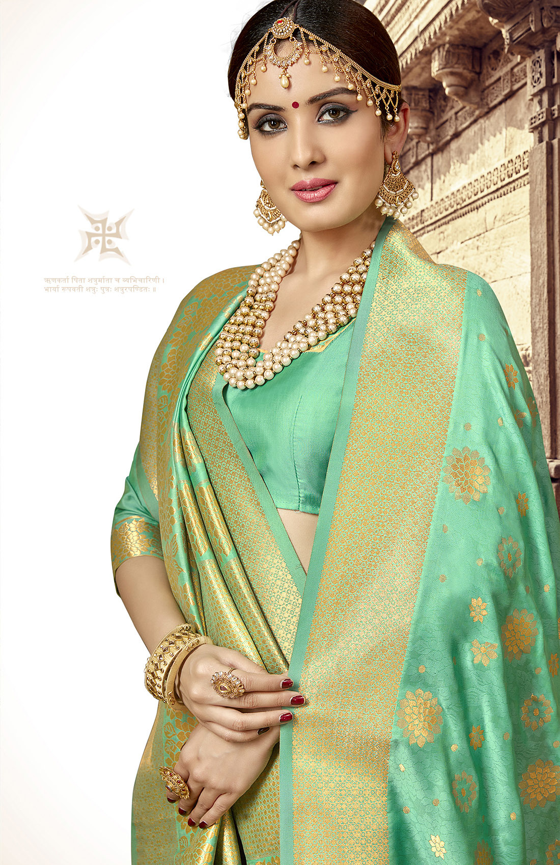 As Per Image Bridal Silk Saree