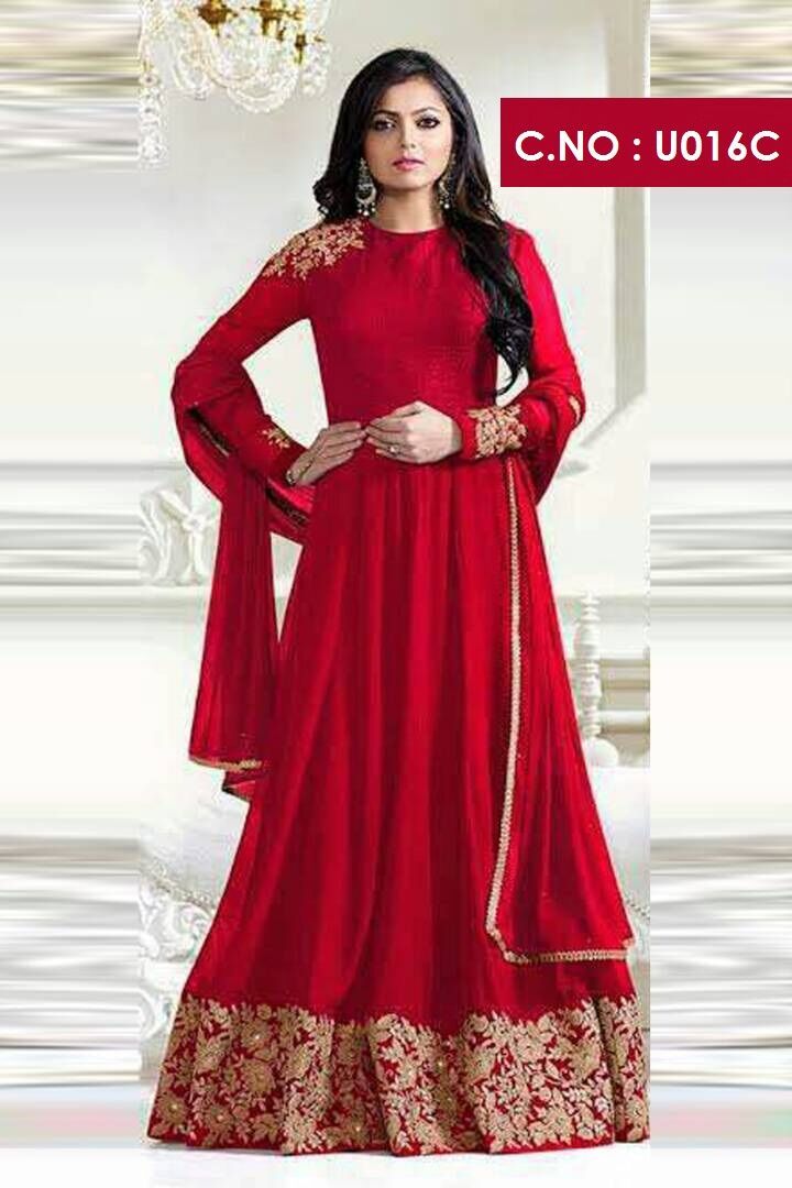 Blue Party Wear Anarkali Suits