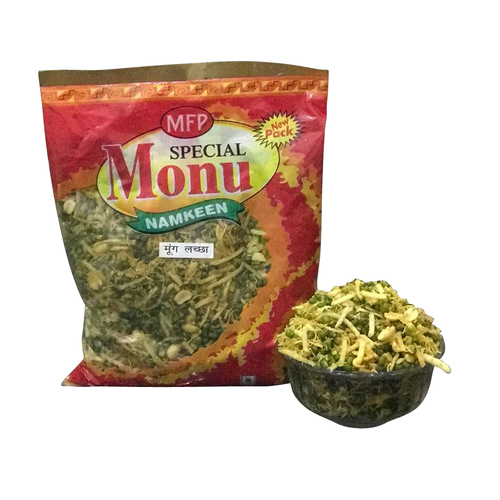 मूंग लच्छा नमकीन का साइज़: रेगुलर