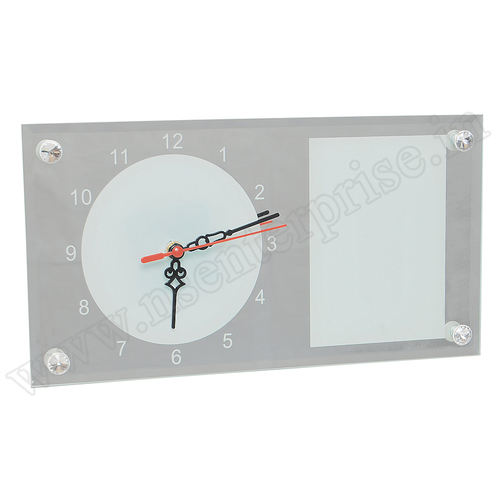 BL-11 Glass Frame - Glass, 230x150x5mm, Transparent Rectangle | Ideal for Photos and Artwork Display, Sleek and Modern Design
