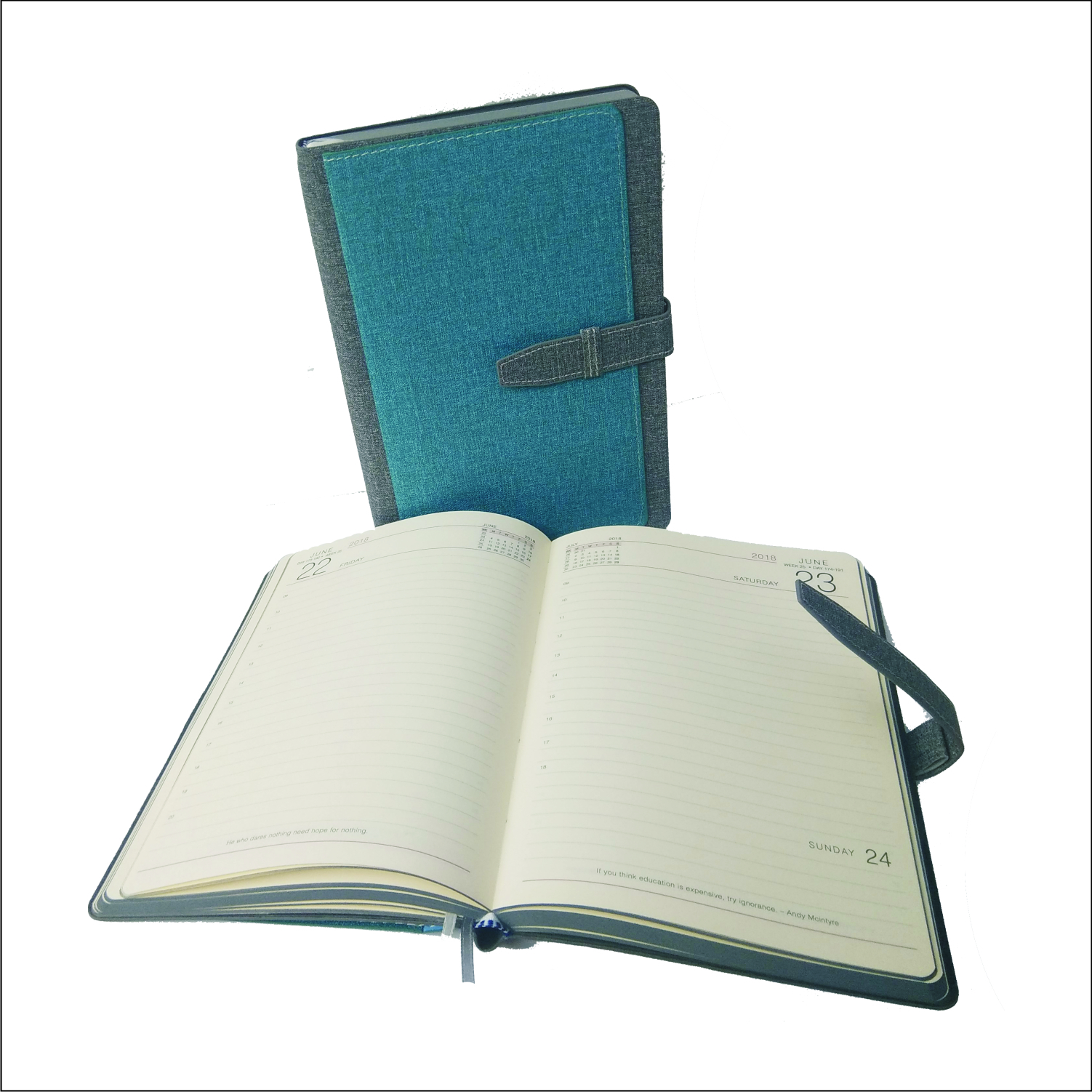 Fabric Office Notebooks