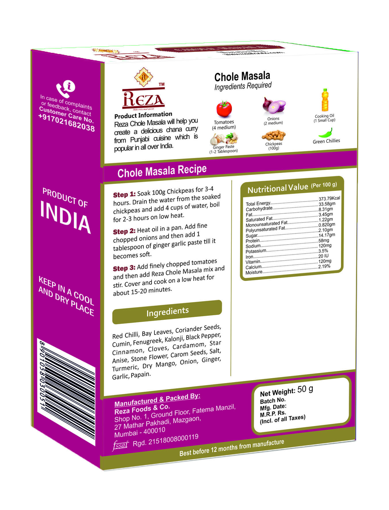 Chole Masala
