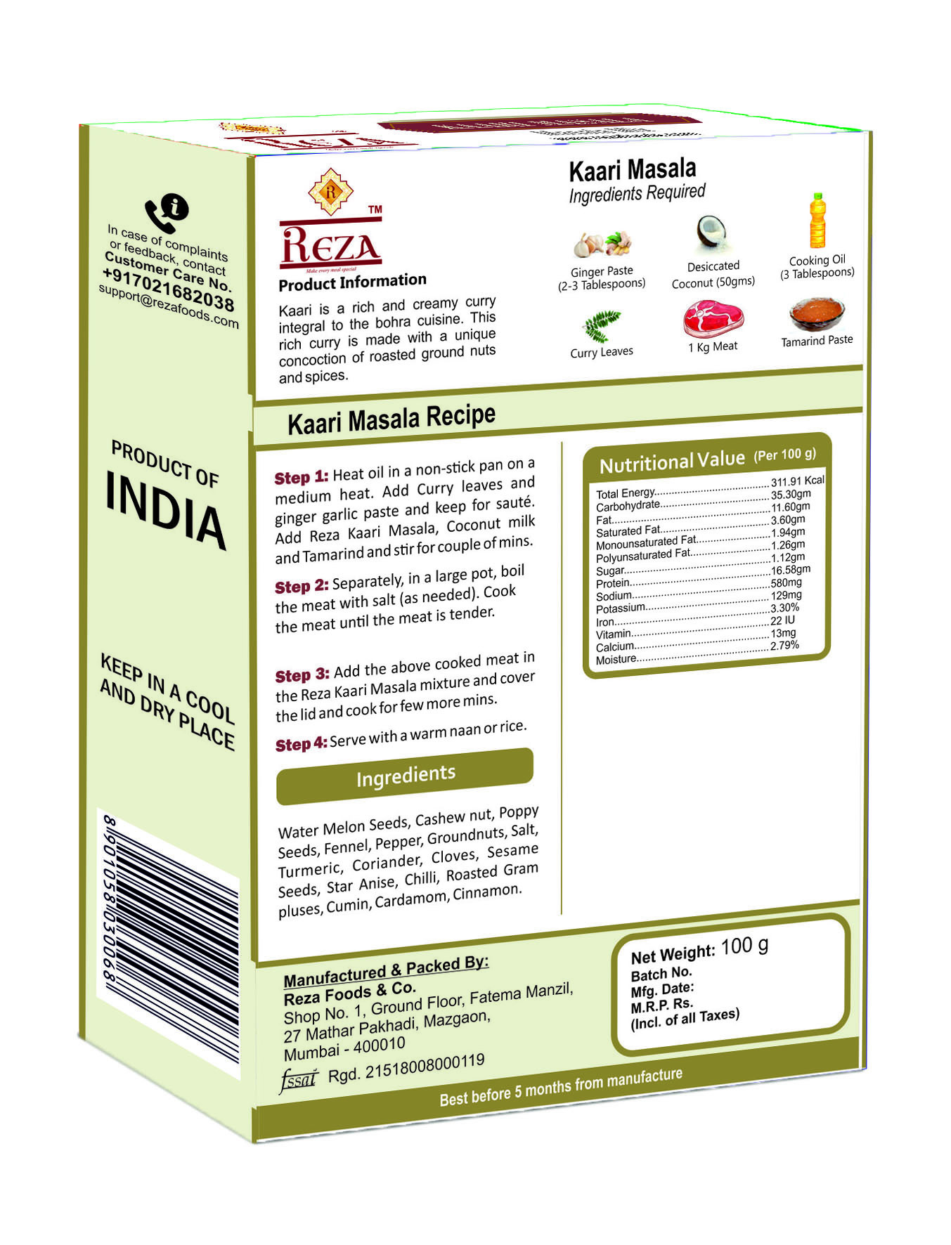 Kaari Masala