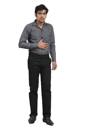 Linen Formal Trouser ( Black )