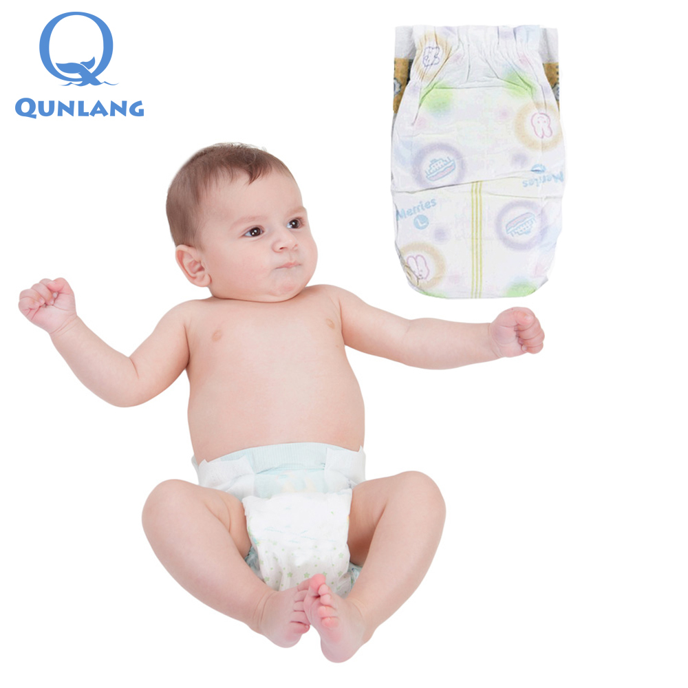 White Urinary Function Soft Love Baby Diapers