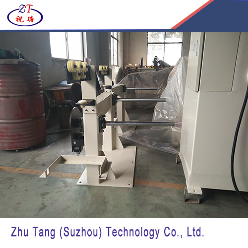Pneumatic Tension Coil Stand - 600mm & 400mm Spindle Heights, 200kg Capacity | Automatic Feeding System, Pneumatic Drive, 350mm Coil Diameter