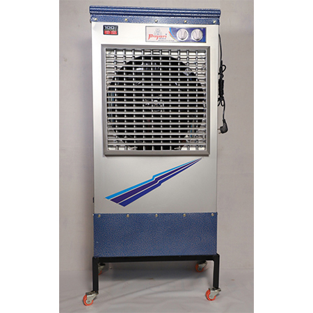 Honey Comb Pad Air Coolers - Aluminium, 18-19 Inch Size, Silver and Blue Color | Indoor Use, 20-100 Volt Voltage