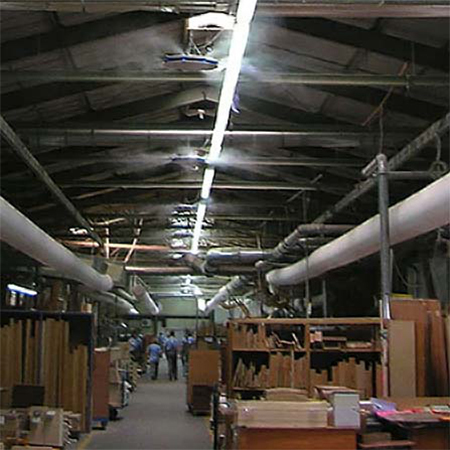 Sheet Metal Humidification Systems For Textile & Wood Industries