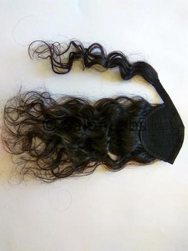 छोटे बालों के लिए पोनीटेल पर कलर चार्ट क्लिप देखें