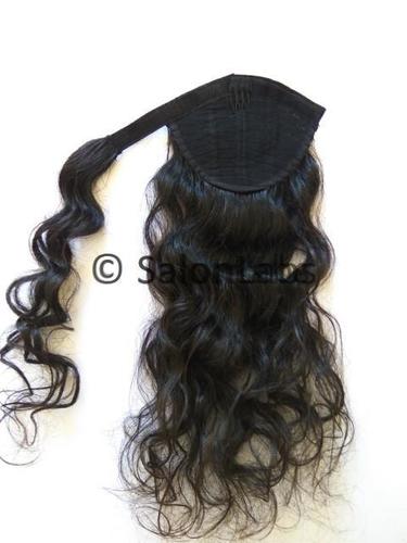 पोनी टेल में सभी रंगों की क्लिप