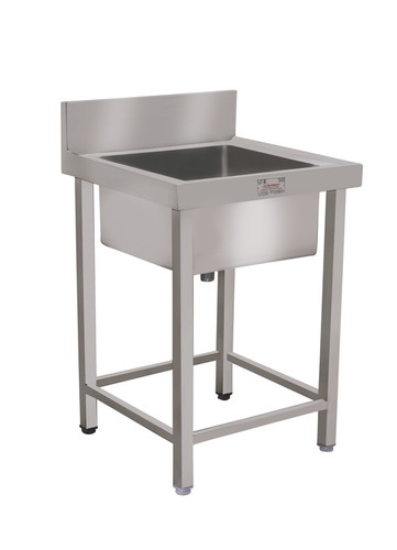 Silver Single Sink Unit