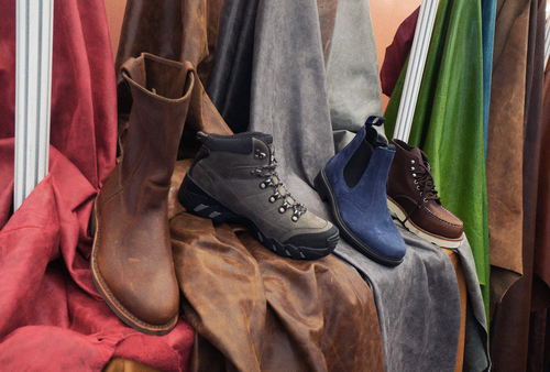 जूते की फिनिश लेदर