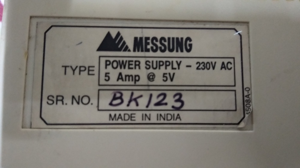 Messung Power Supply 230v Ac Bk123