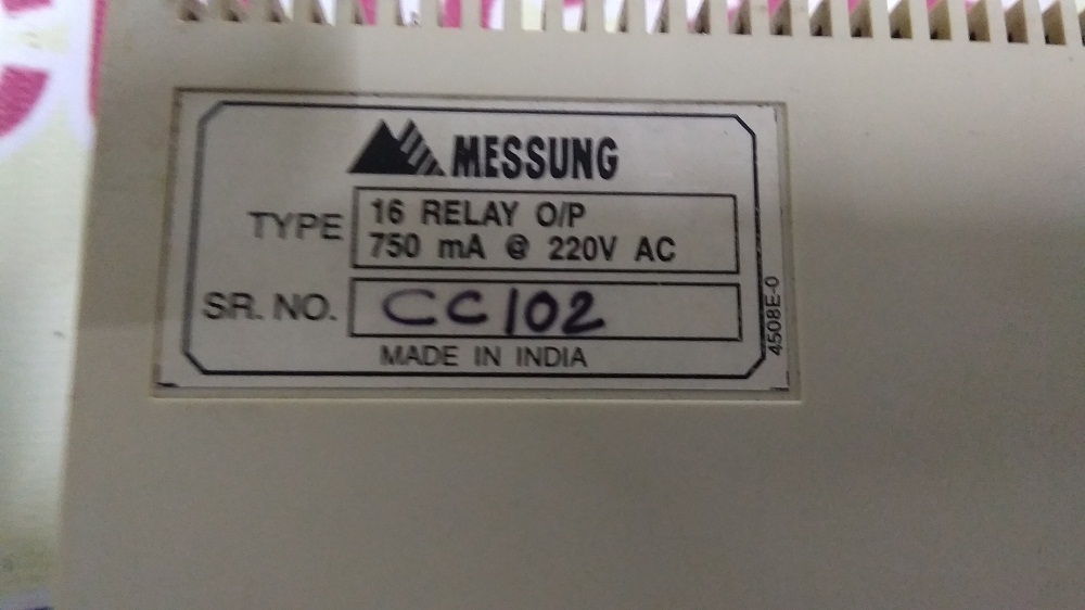 Messung 16 Relay O/p Cc102