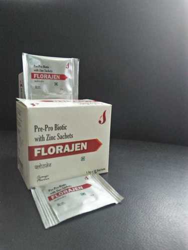 जिंक 1.5 ग्राम जेनेरिक ड्रग्स के साथ प्री-प्रो बायोटिक पाउच