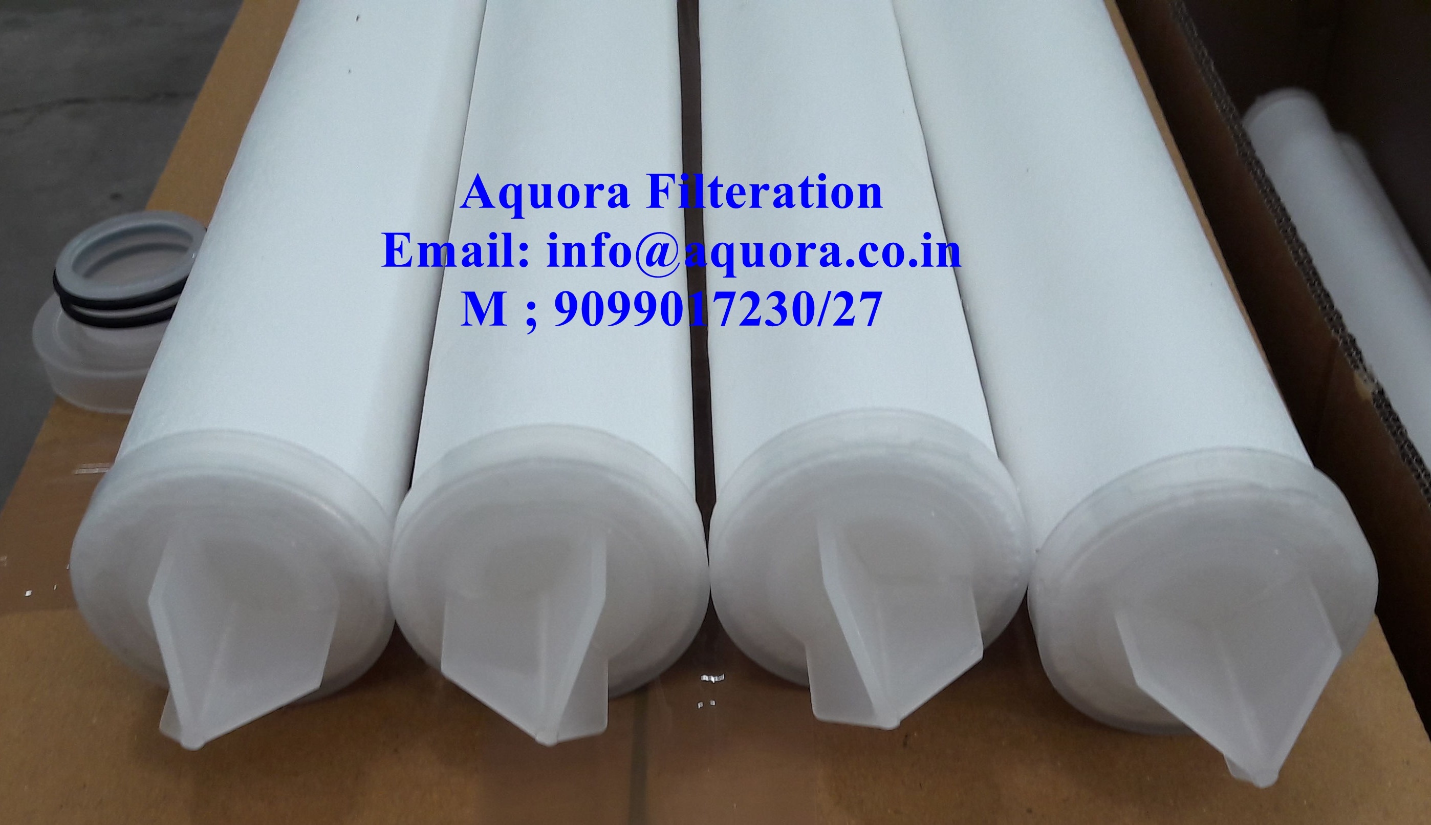 Filter Cartridge With Core-7 S.o.e - 100% Polypropylene Yarn, 10/20/30/40 Inch Lengths, Double Open End Design, Ideal For Pharmaceutical & Water Treatment Industries