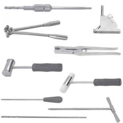 Basic Instrument Orthopedic - Stainless Steel, 10-200 Grams | Silver Color, Reusable For Hip Joint, Box Packaging