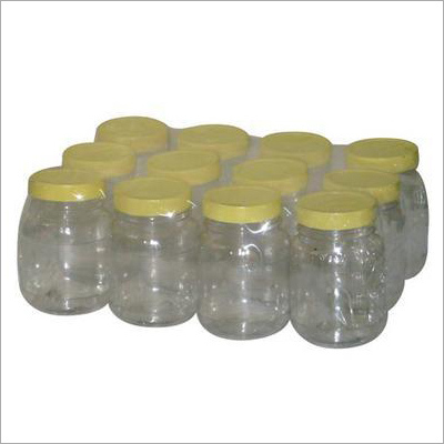 स्पष्ट गोल कंटेनर