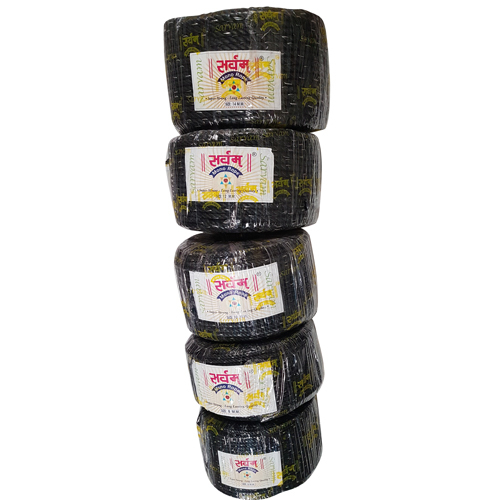 HDPE Black Mono Rope - 14 mm Diameter, Light in Weight | Plain Texture, Versatile Rope for Various Applications