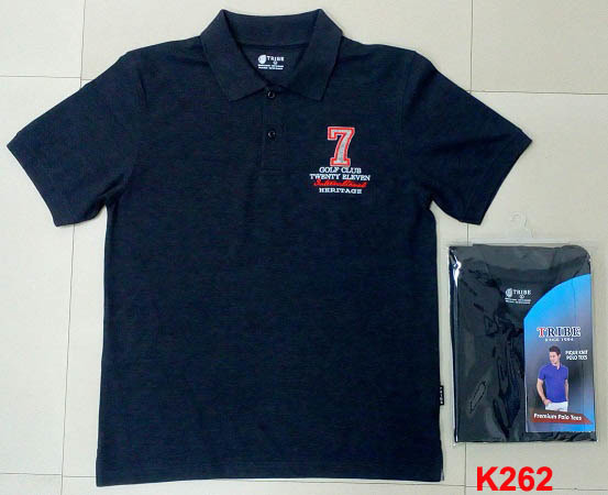 Premium Polo Tees - Cotton, Short Sleeve, 6 Distinct Colors With Embroidered Pattern | Trendy Style, Led-free Colors, Sweat Absorption Fabric, In-house Quality