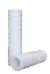 Wound Filter Cartridge Jumbo 4", 4.5" - Polypropylene Microfiber, 10"/20"/30"/40" Length, 1-20 Micron Rating | Industrial Depth Filter For Water, Chemical, And Oil Purification