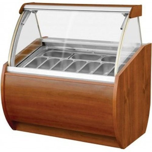 आइस क्रीम स्कूपिंग फ्रीज़र