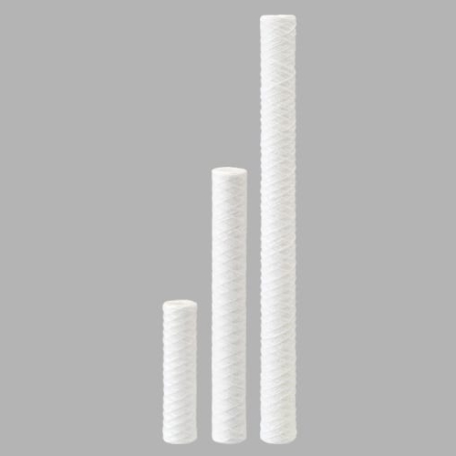 Wound Filter Cartridge - 100% Polypropylene, 10"/20"/30"/40" Lengths, 1-20 Micron Rating, Double Open End, 80 PSI Max Pressure