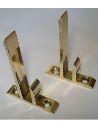 Brass F Brackets