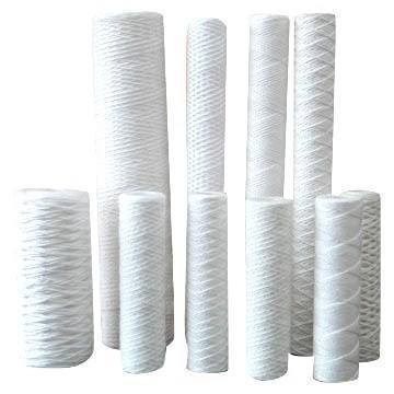 Wound Filter Cartridge - Polypropylene Fibre, 10"/20"/30"/40" Length, 1/5/10/20 Micron Rating, 80a C Max Temp, 3-4 Bar Pressure, Doe Type