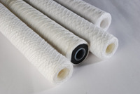 Wound Filter Cartridge - Polypropylene Fibre, 10"/20"/30"/40" Length, 1/5/10/20 Micron Rating, 80a C Max Temp, 3-4 Bar Pressure, Doe Type